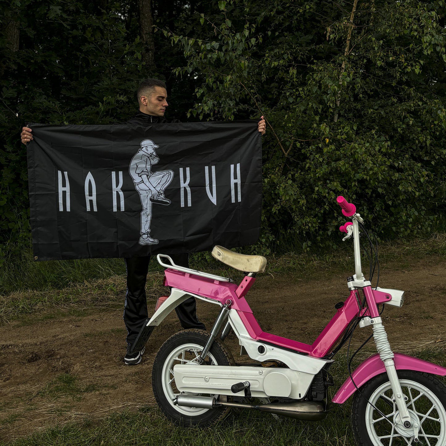 HAKKUH FLAG | BLACK - HAKKUH