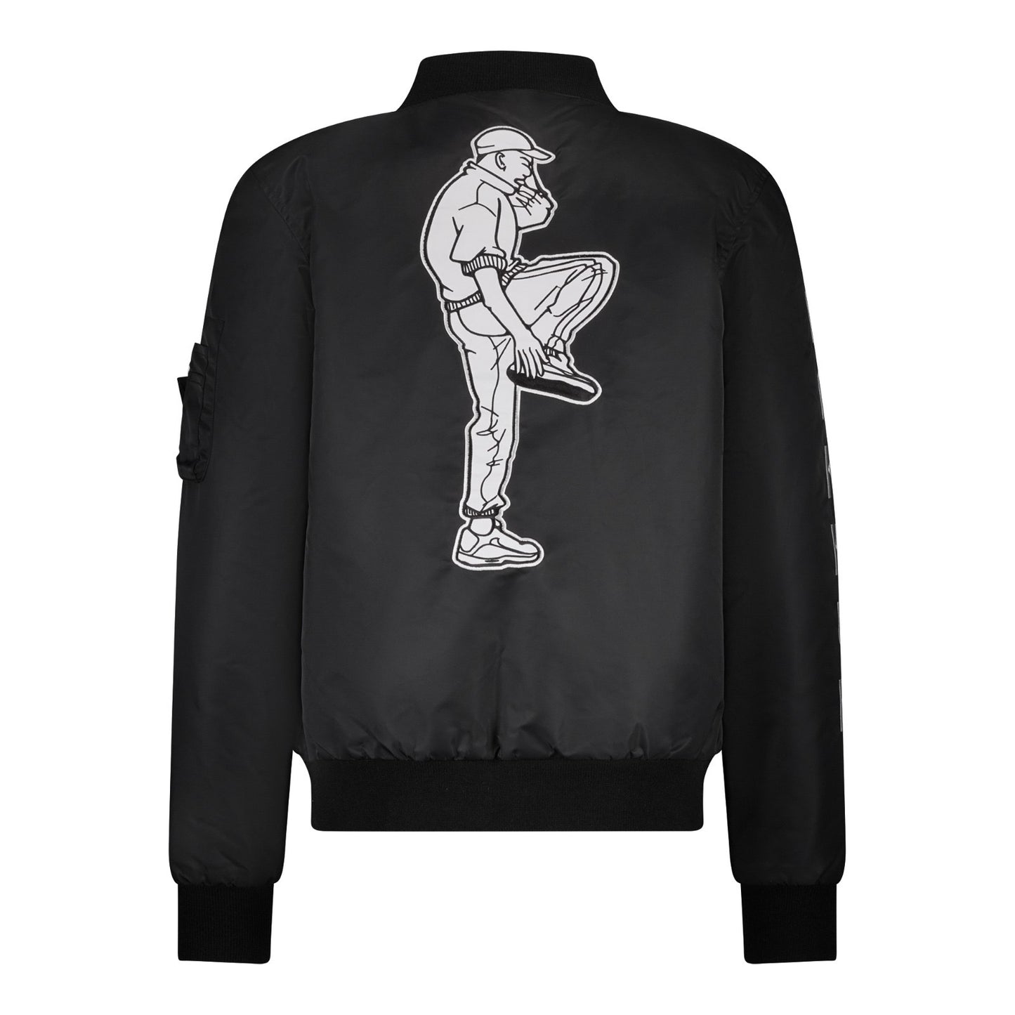 HAKKUH BOMBER JACKET | BLACK - HAKKUH