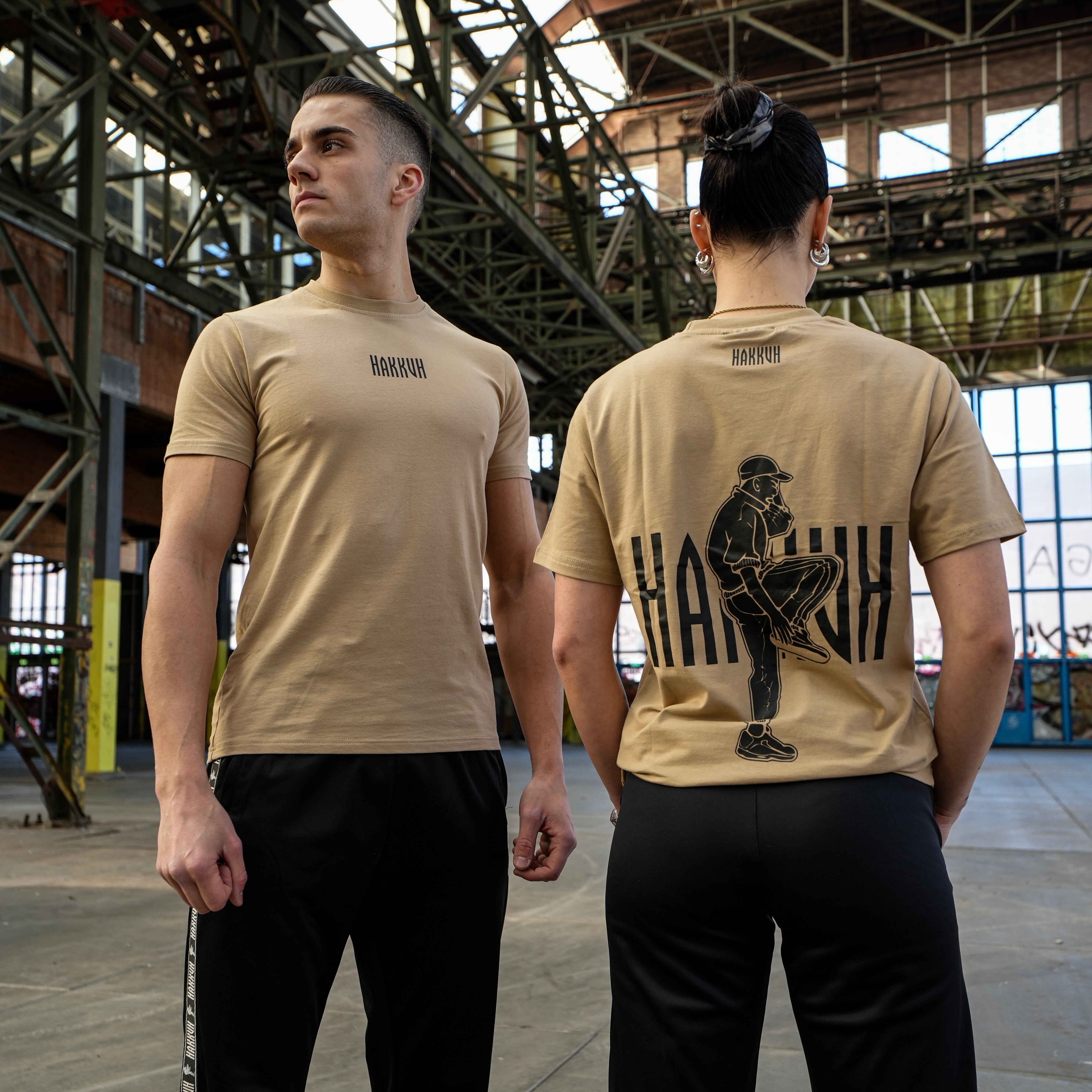 HAKKUH T-SHIRT | BEIGE - HAKKUH