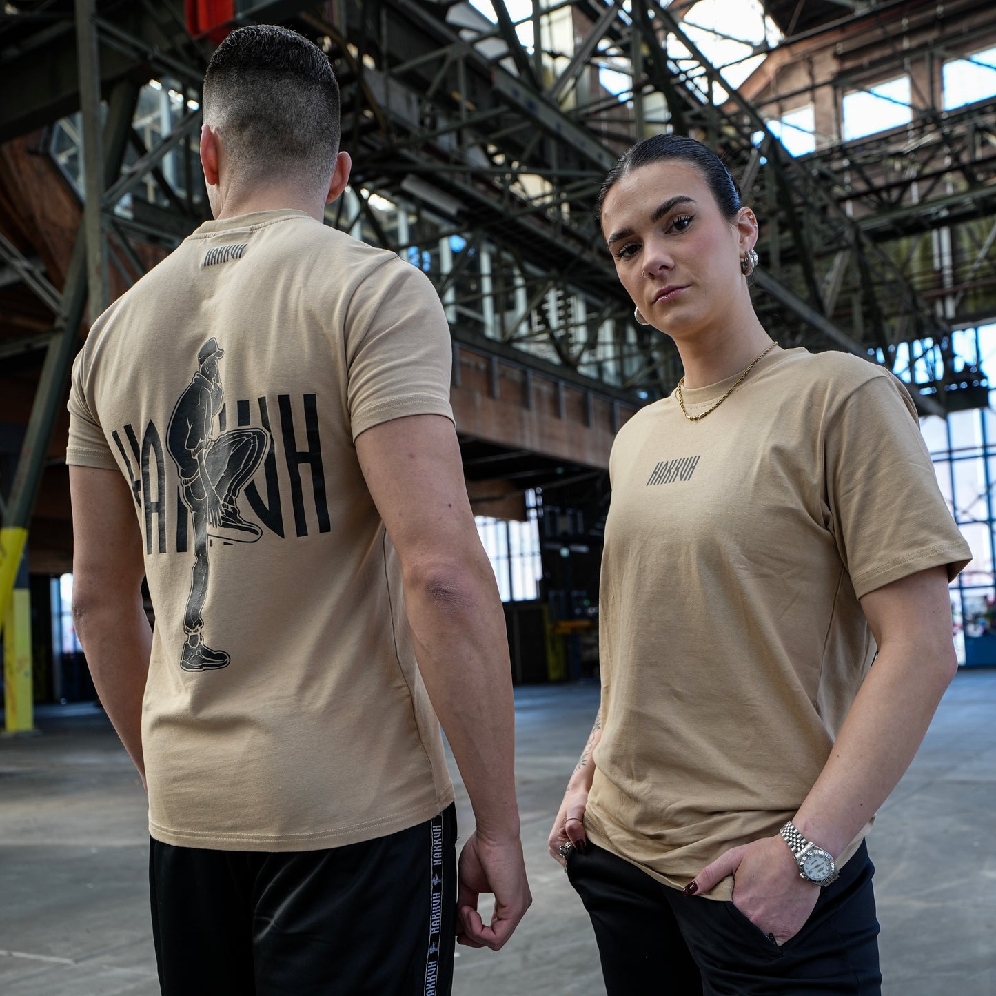 HAKKUH T-SHIRT | BEIGE