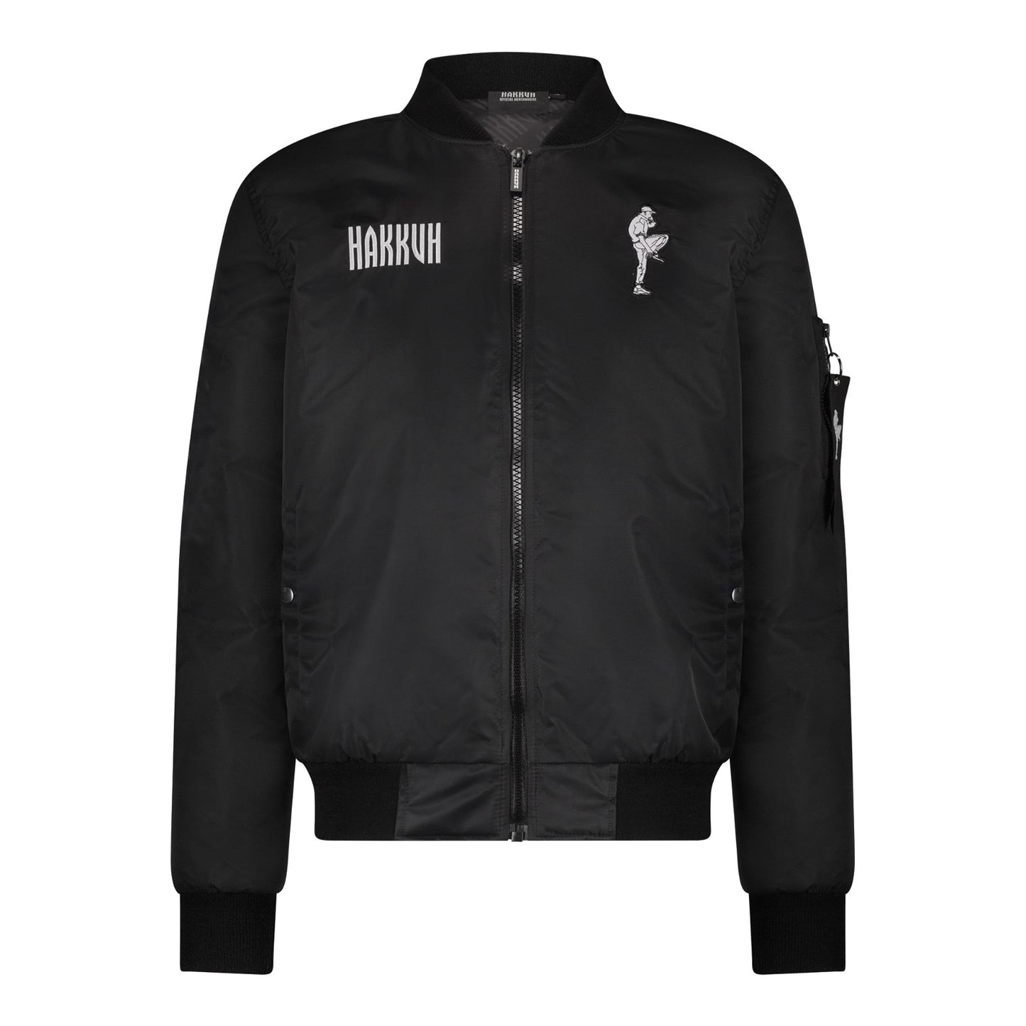 HAKKUH BOMBER JACKET | BLACK - HAKKUH