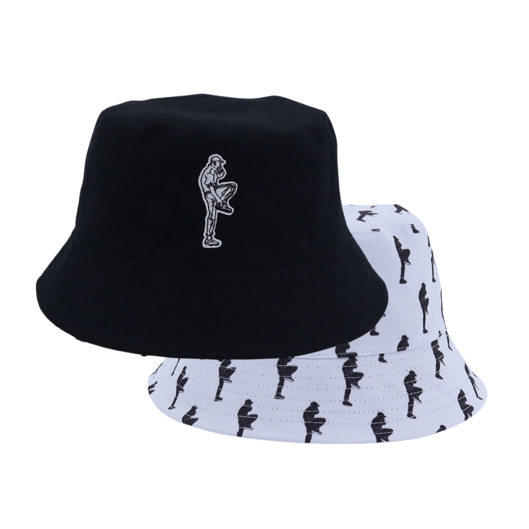 HAKKUH BUCKET HAT REVERSIBLE | BLACK/WHITE