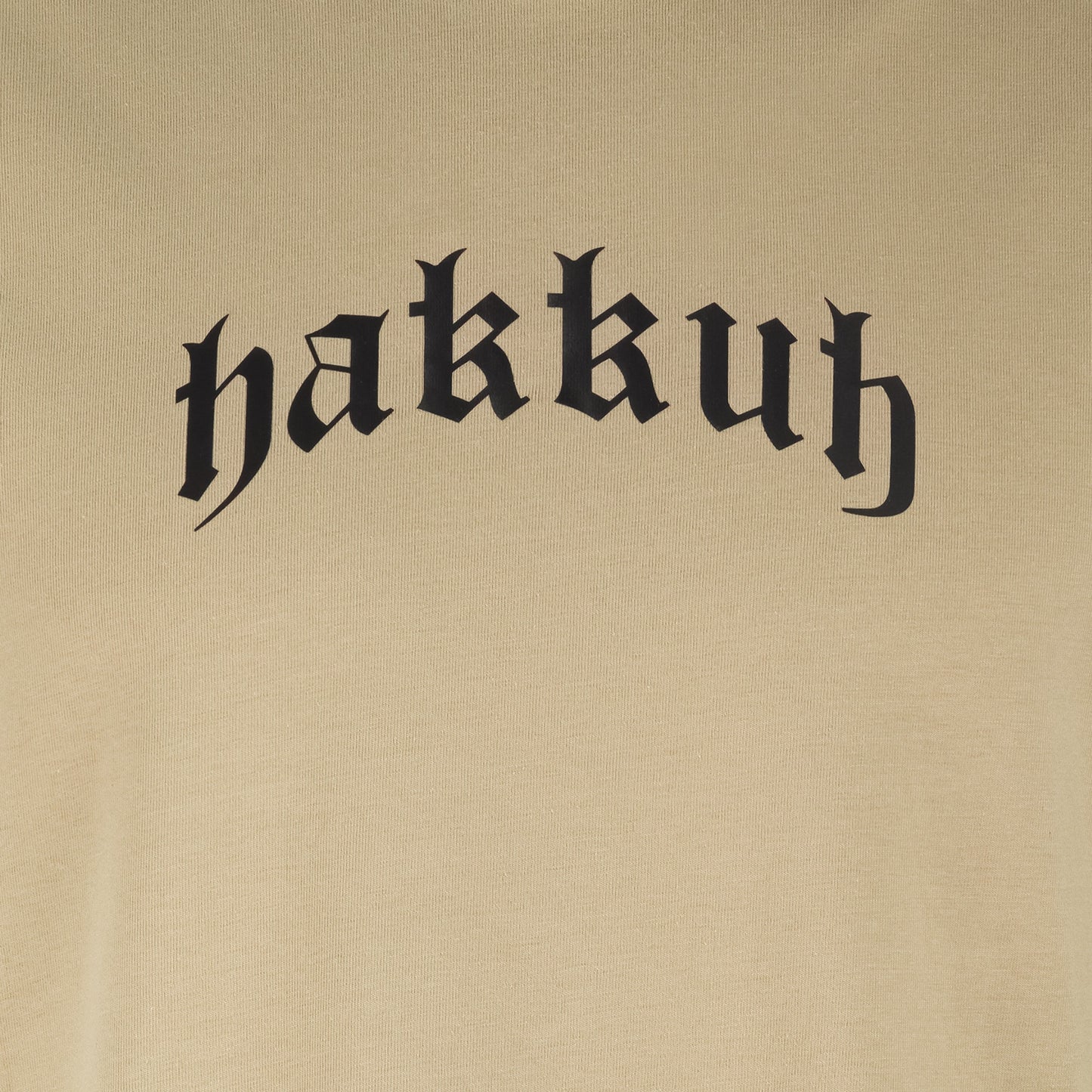 HAKKUH T-SHIRT NEW ERA | BEIGE/BLACK