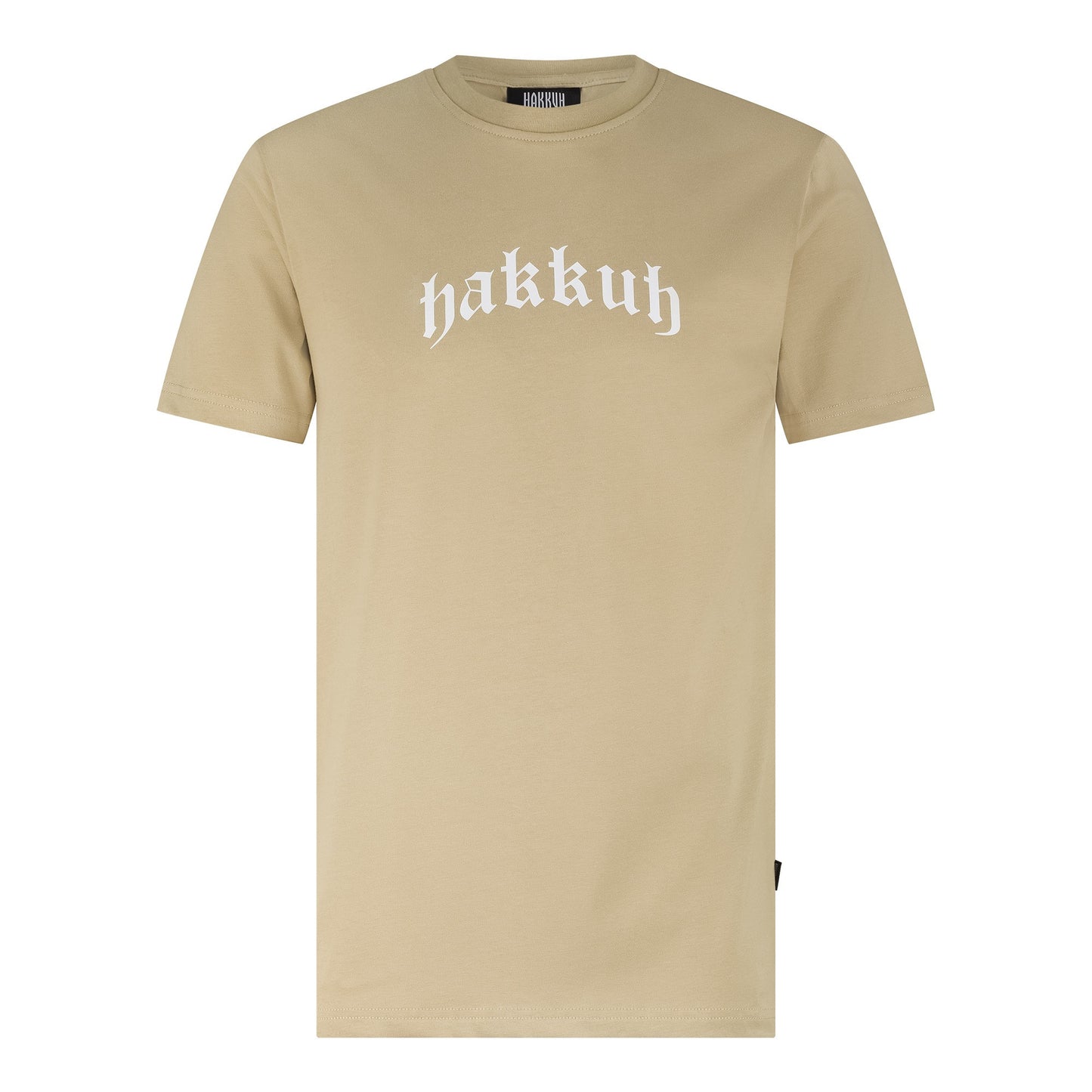 HAKKUH T-SHIRT NEW ERA | BEIGE/WHITE