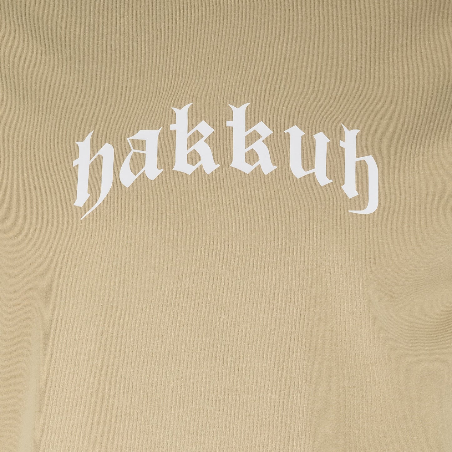 HAKKUH T-SHIRT NEW ERA | BEIGE/WHITE