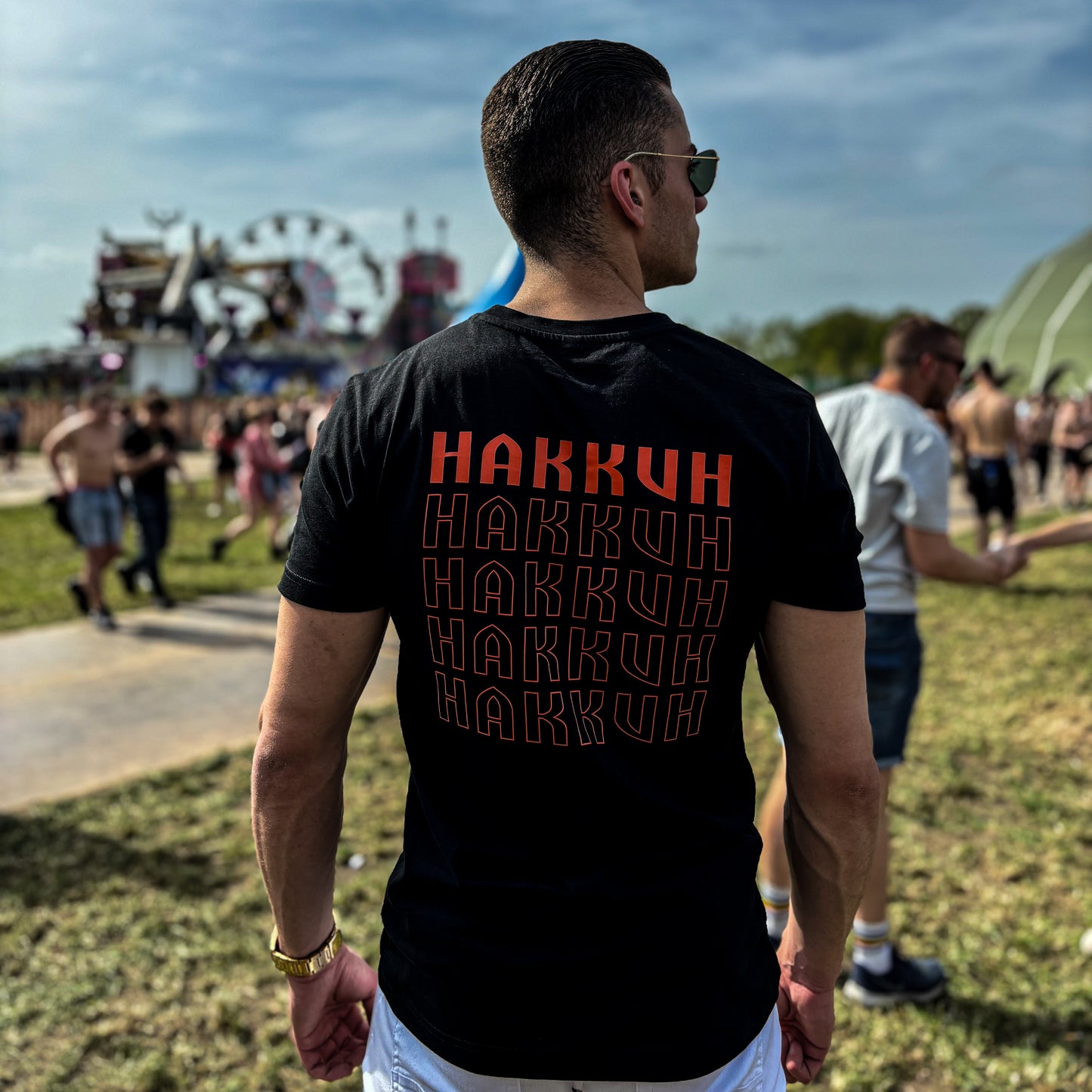 HAKKUH GRAPHIC T-SHIRT | ORANGE SPECIAL