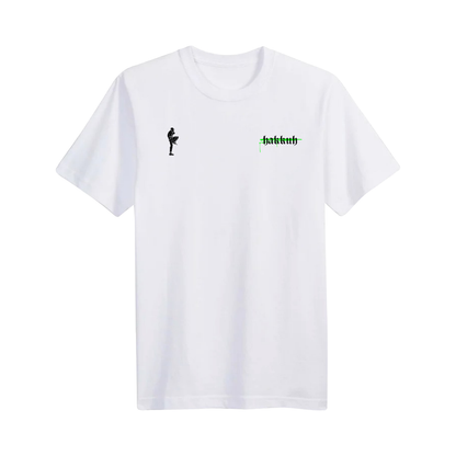 HAKKUH DESIGNER T-SHIRT | WHITE-GREEN