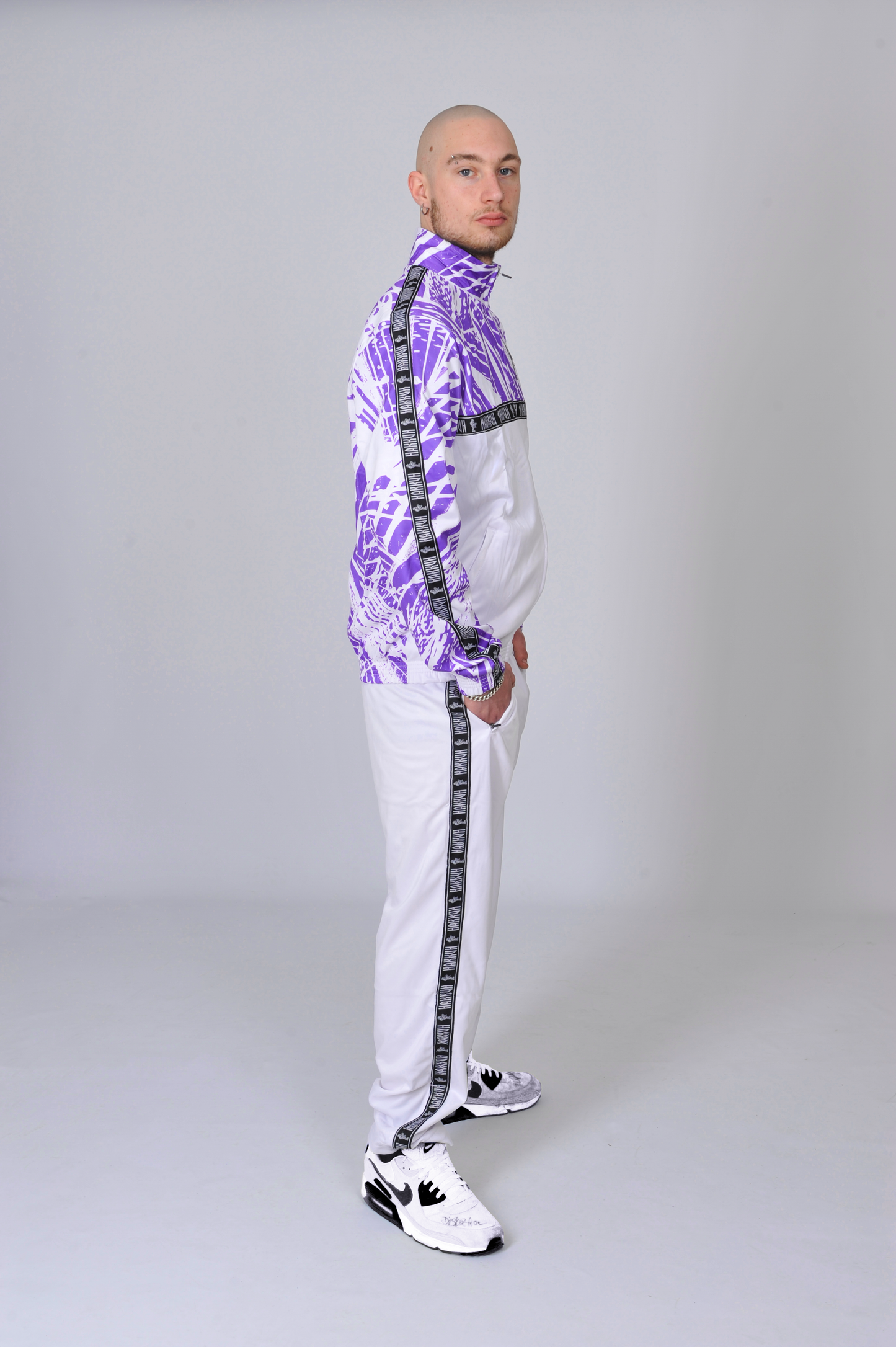 HAKKUH PRINT JACKET | PERSIAN VIOLET