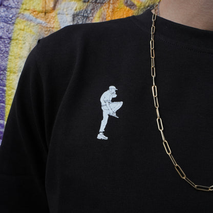 HAKKUH DESIGNER T-SHIRT | BLACK-GREEN