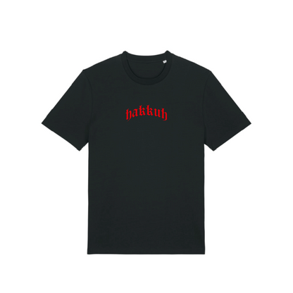 HAKKUH DESIGNER T-SHIRT | BLACK-RED