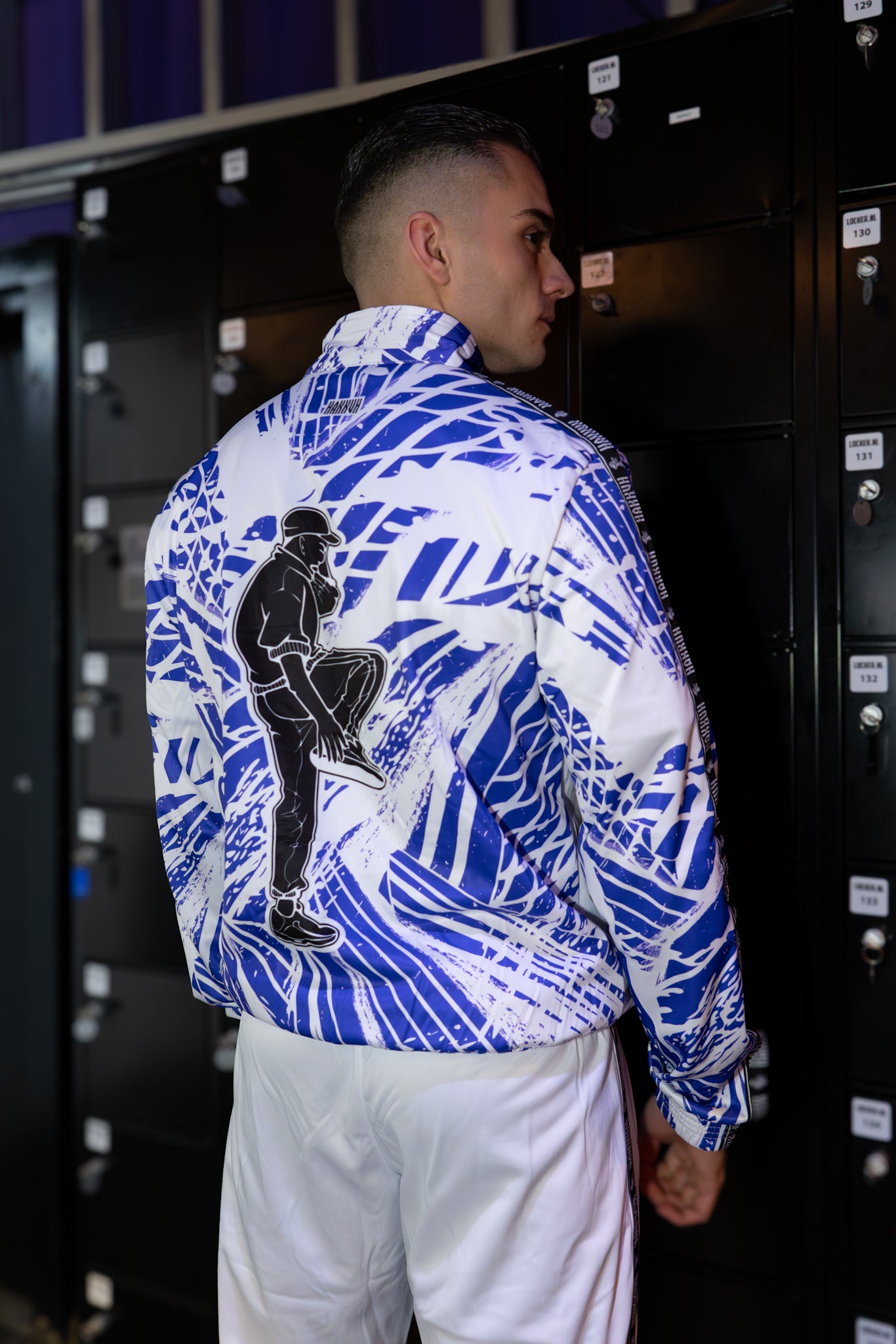 HAKKUH PRINT JACKET | PERSIAN VIOLET