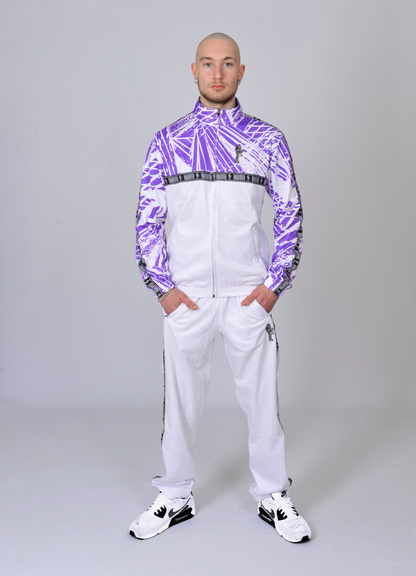 HAKKUH PRINT JACKET | PERSIAN VIOLET