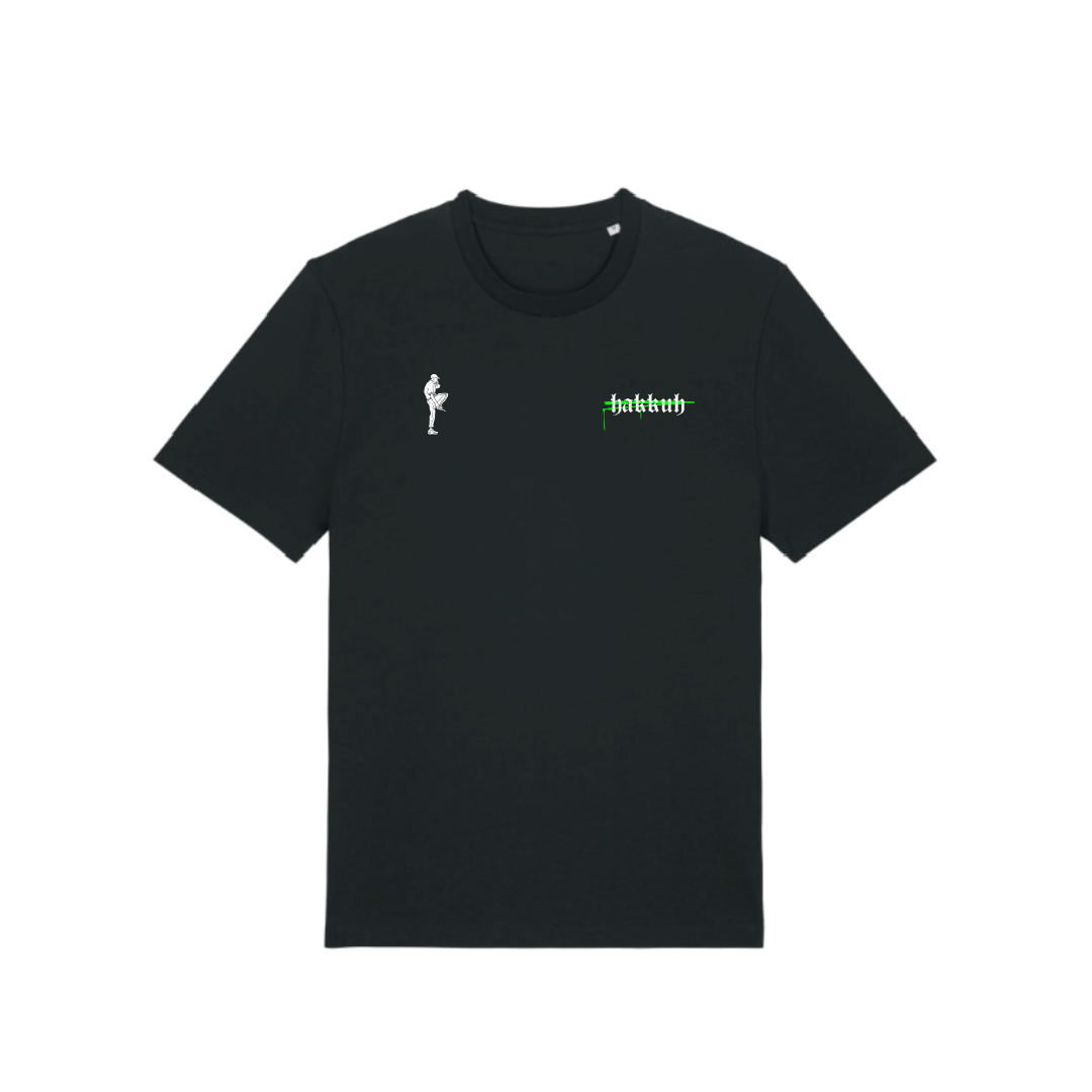 HAKKUH DESIGNER T-SHIRT | BLACK-GREEN
