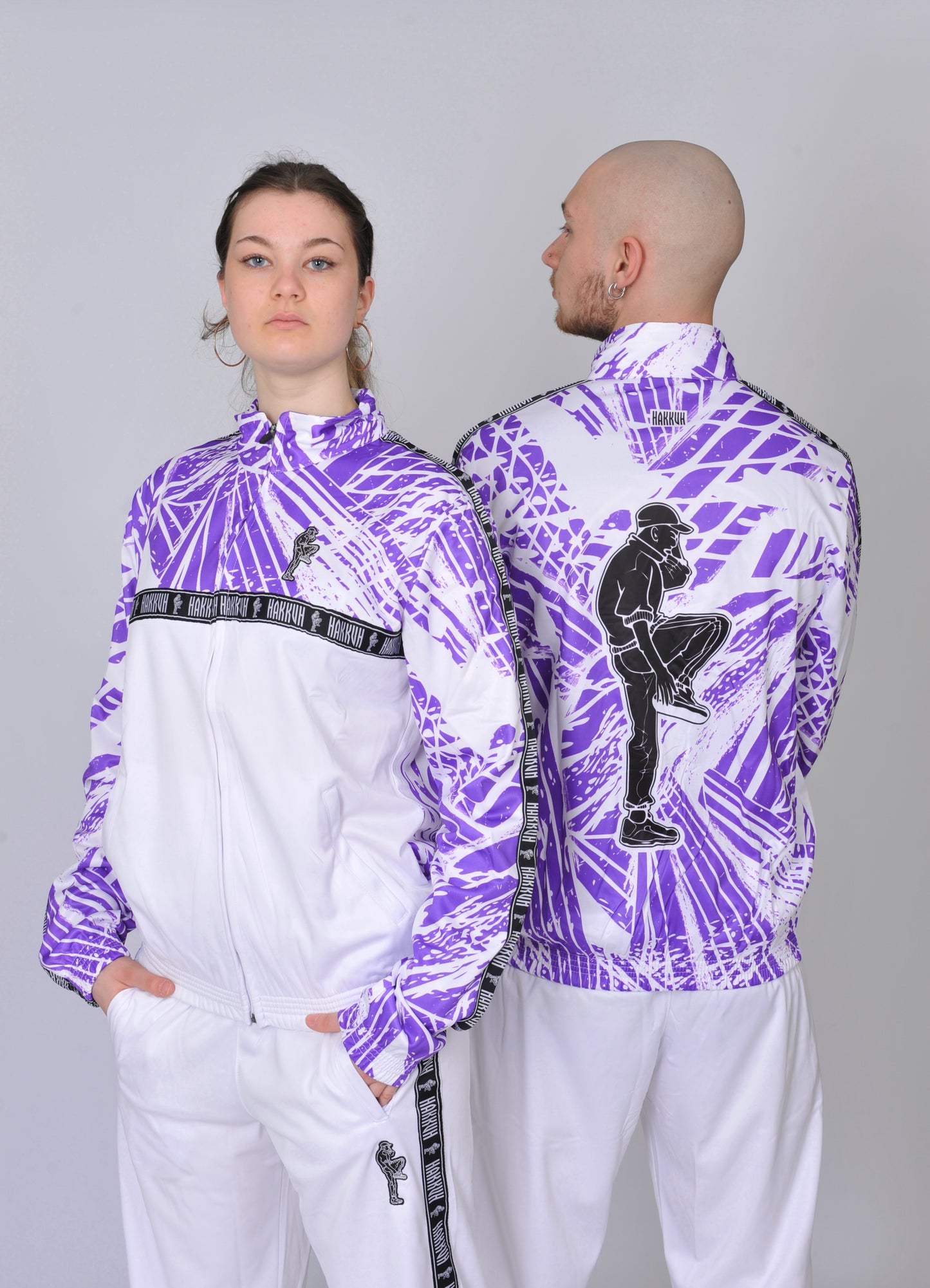 HAKKUH PRINT JACKET | PERSIAN VIOLET