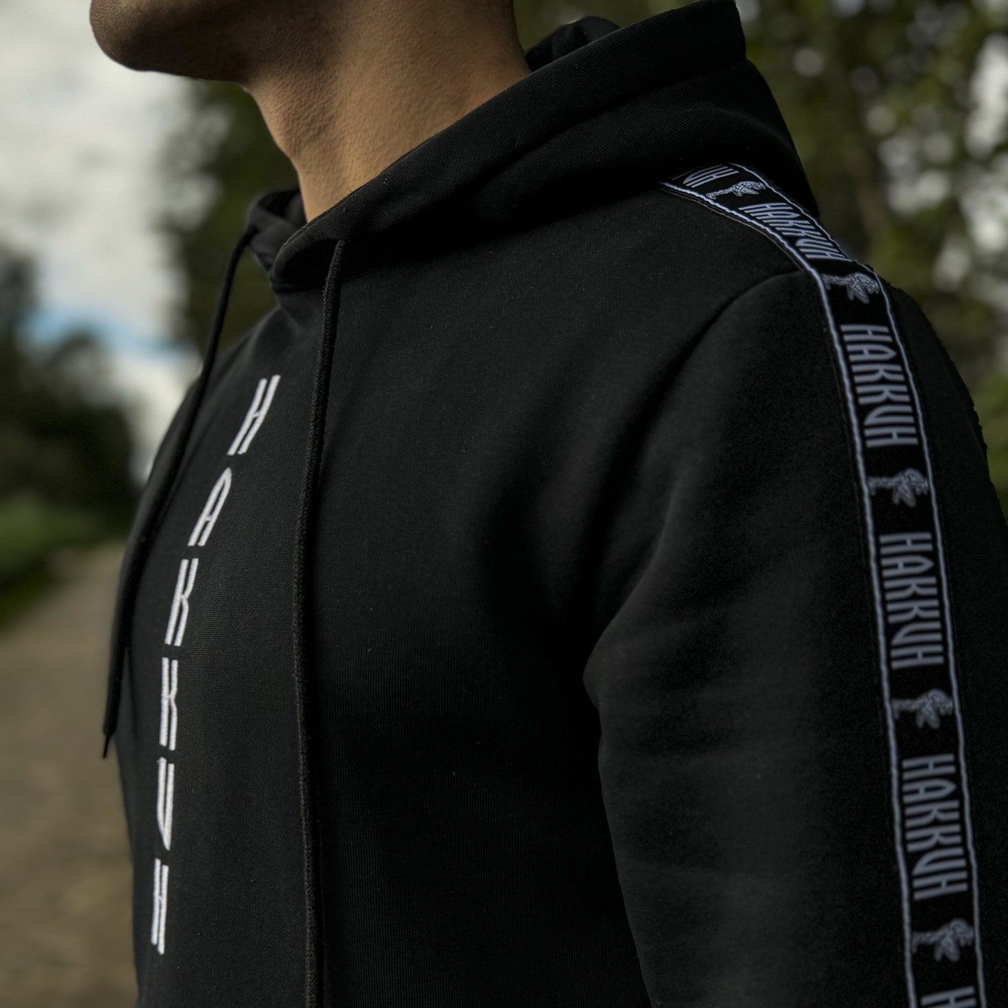 HAKKUH GABBER HOODIE LIMITED | BLACK