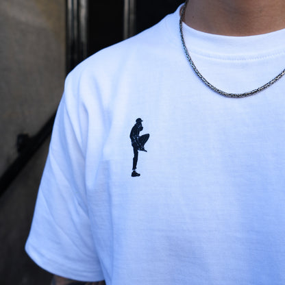 HAKKUH DESIGNER T-SHIRT | WHITE-GREEN