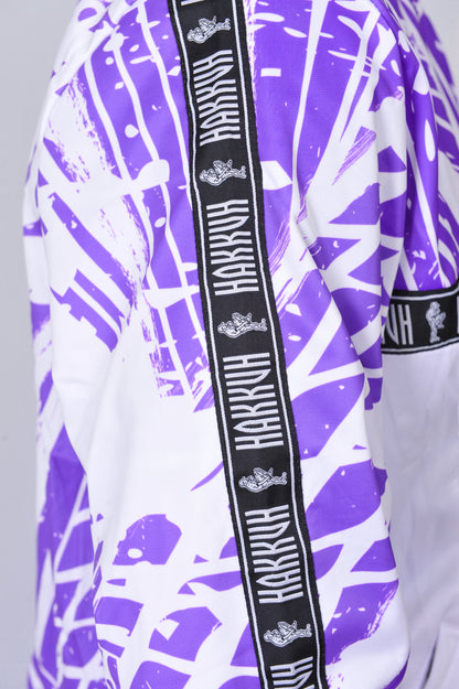 HAKKUH PRINT JACKET | PERSIAN VIOLET