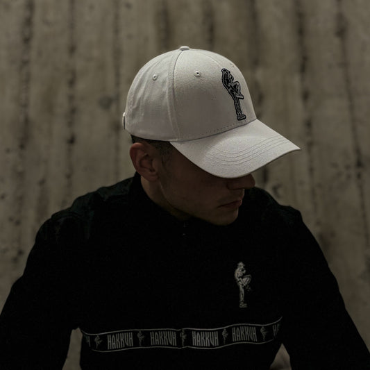 HAKKUH EXCLUSIVE BASEBALL CAP | WHITE