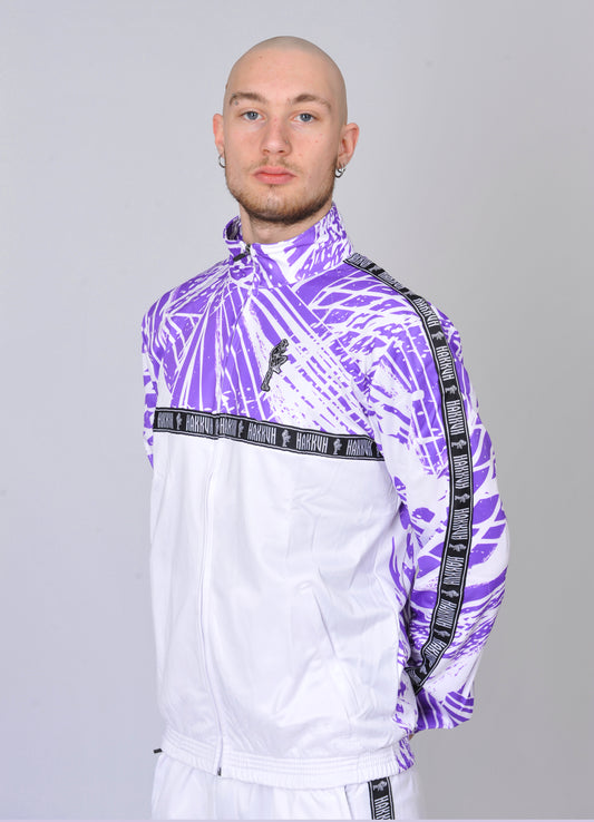 HAKKUH PRINT JACKET | PERSIAN VIOLET