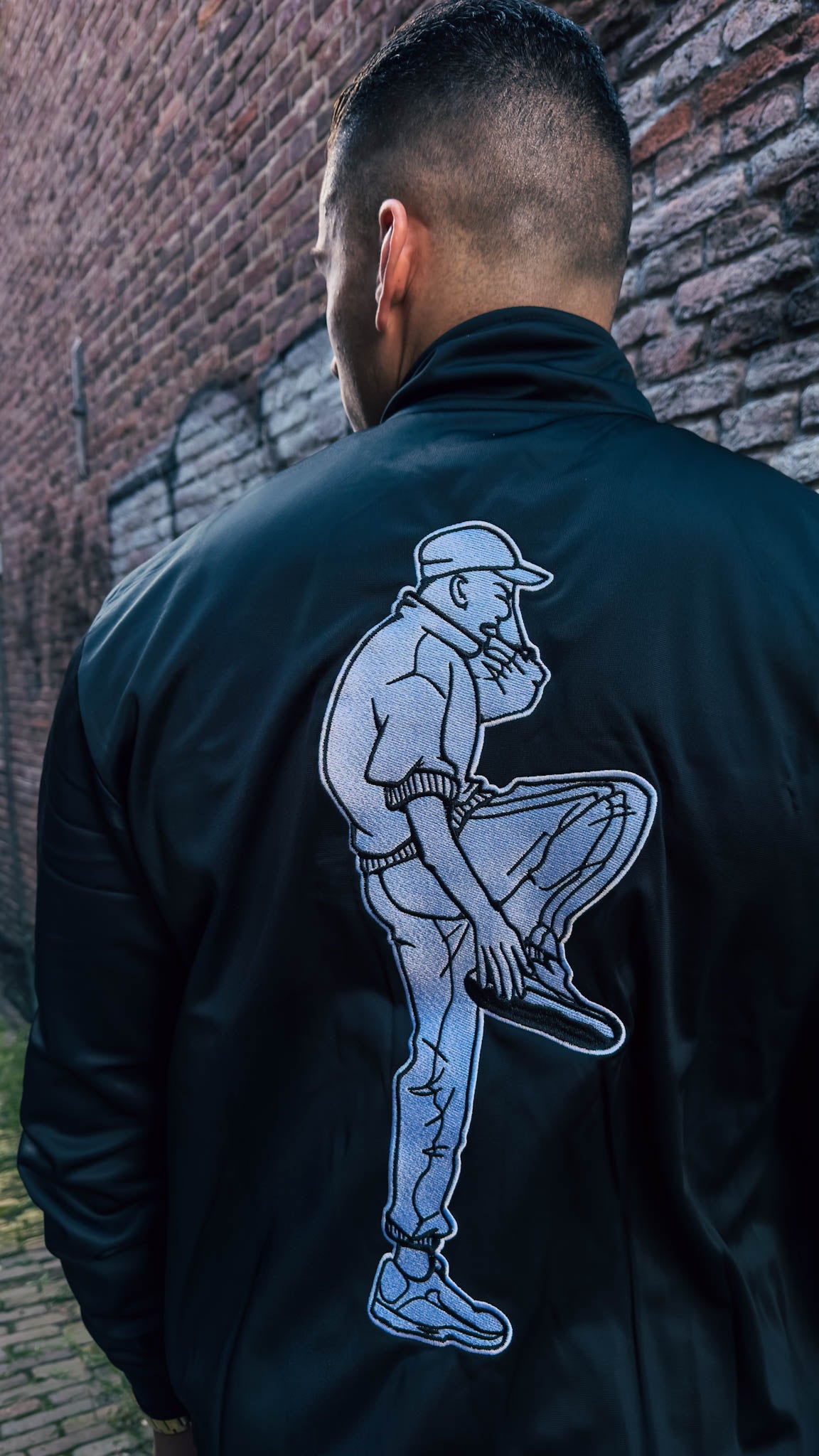 HAKKUH GABBER JACKET LIMITED BLACK1