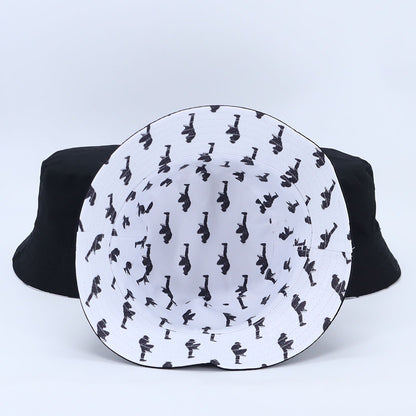 HAKKUH BUCKET HAT REVERSIBLE | BLACK/WHITE