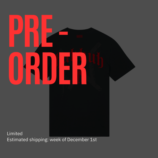 HAKKUH DESIGNER T-SHIRT | BLACK-RED